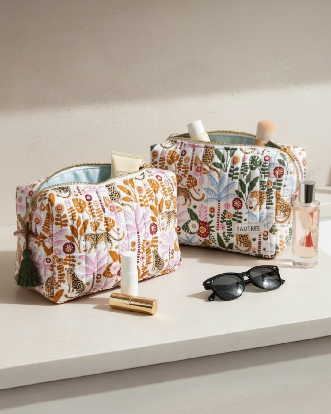 Jungle Escape Large Quilted Organiser