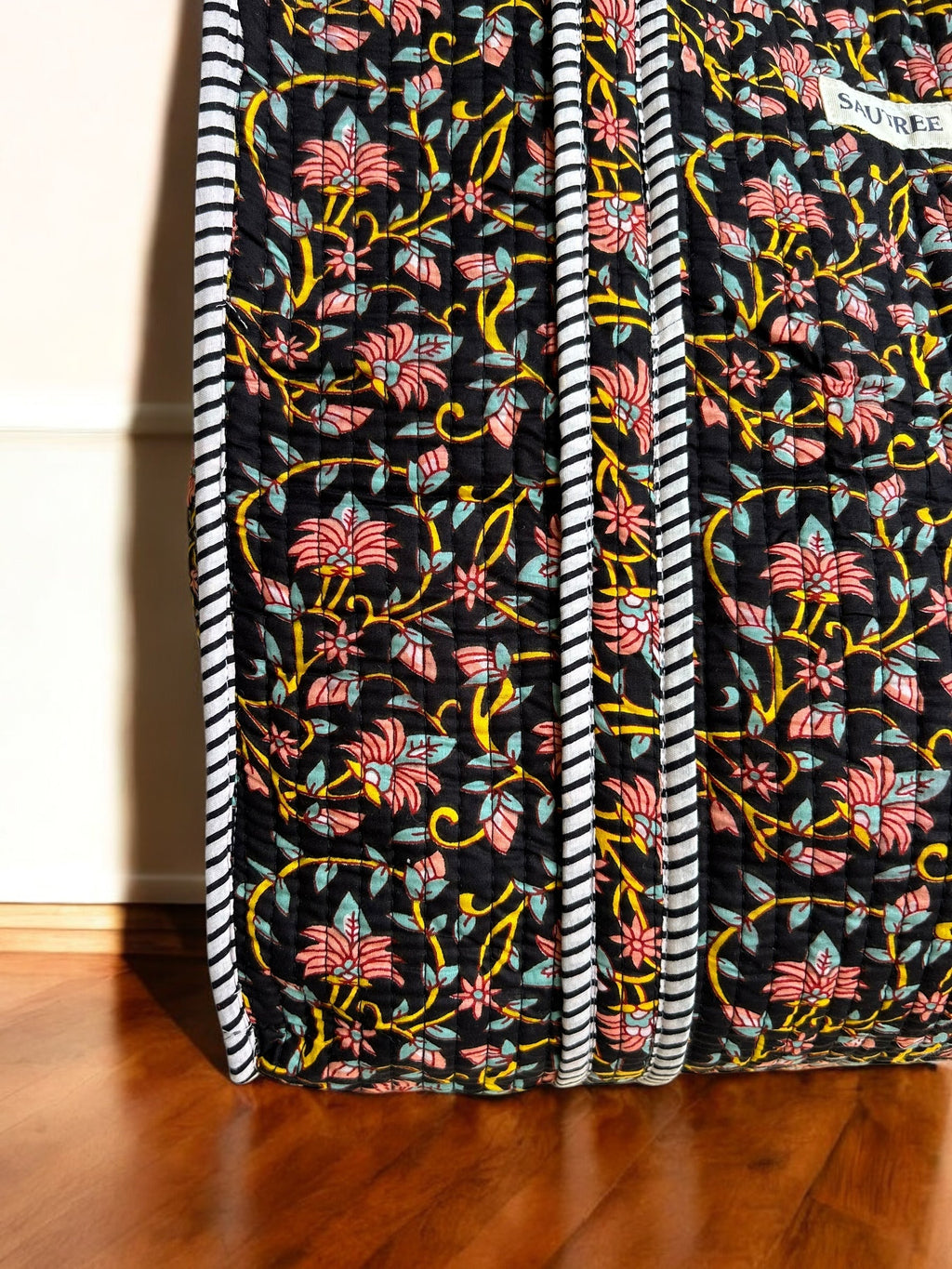 Amber Quilted Tote Bag